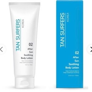 Tan Surfers After sun soothing sunburn body lotion cooling non-sticky moisturize